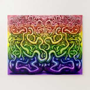 Puzzle Arcoiris torcido