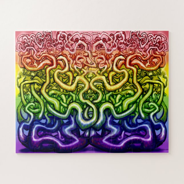 Puzzle Arcoiris torcido (Horizontal)