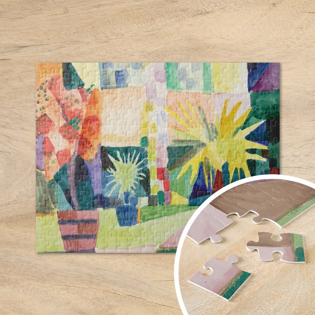 Puzzle Arden en el lago Thun | August Macke (Subido por el creador)