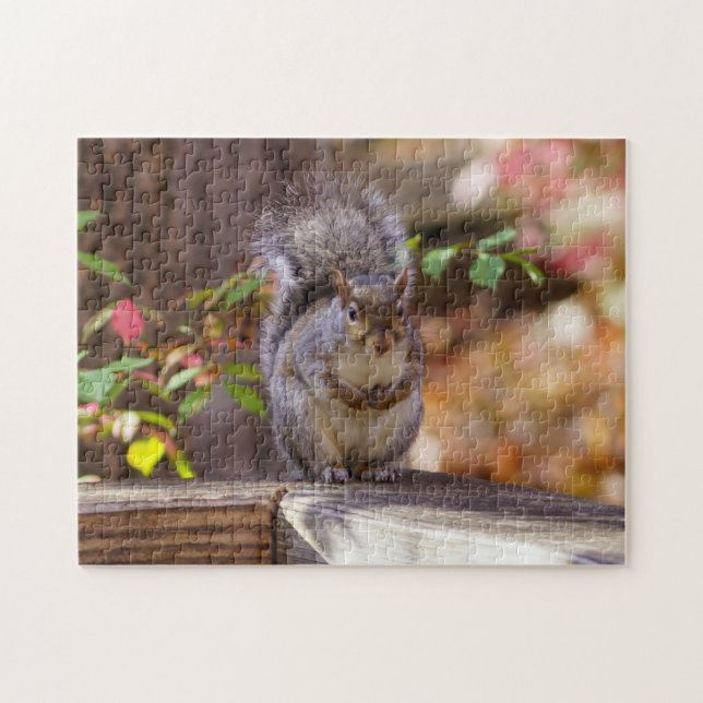 Puzzle Ardilla mendicante (Horizontal)