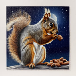 Puzzle Ardilla por la noche