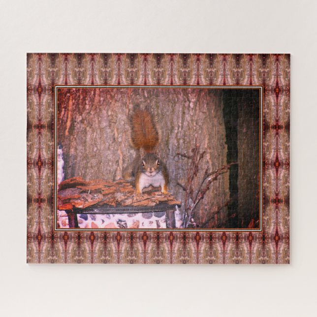 Puzzle Ardilla roja (Horizontal)