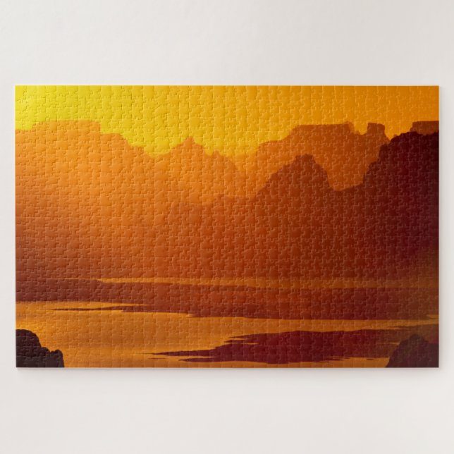 Puzzle Área Recreativa Nacional Glen Canyon (Horizontal)