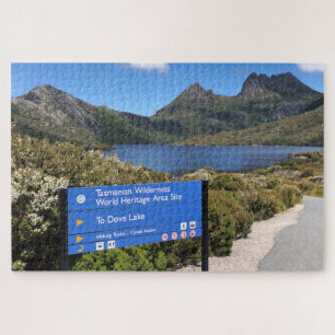 Puzzle área silvestre del lago dove