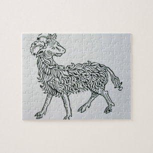 Puzzle Aries (el espolón) un ilustracion del 'Poeticon