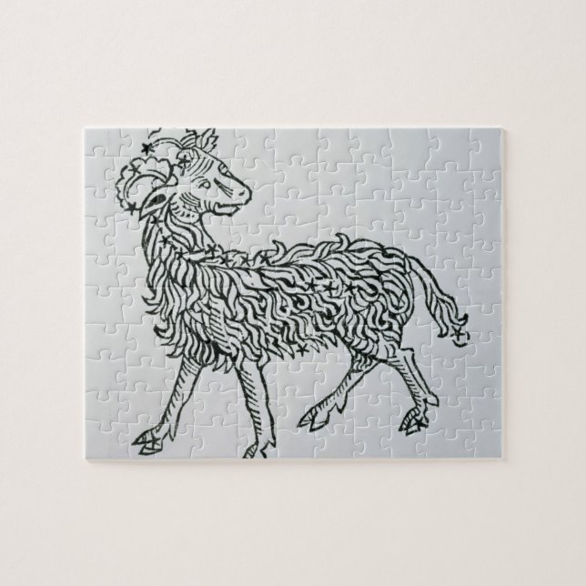 Puzzle Aries (el espolón) un ilustracion del 'Poeticon (Horizontal)