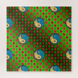 Puzzle Aries y Cabra de Agua