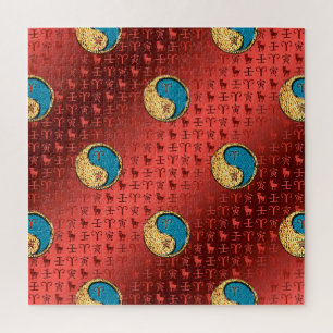 Puzzle Aries y Tigre de agua