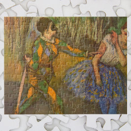Puzzle Arlequín y Colombina de Edgar Degas Arte Antiguo