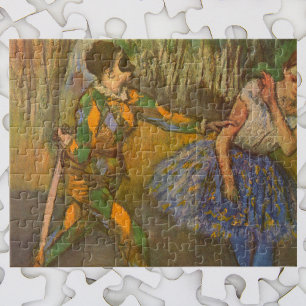 Puzzle Arlequín y Colombina de Edgar Degas Arte Antiguo