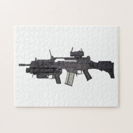 Puzzle arma automática G36