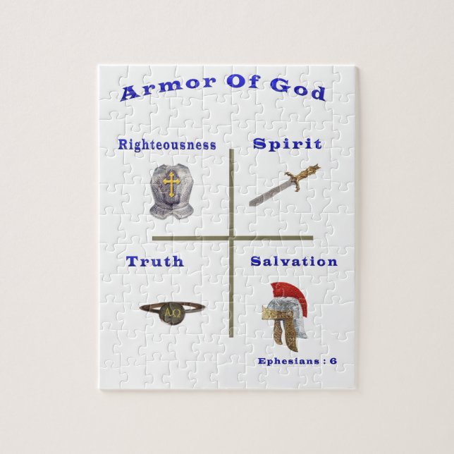 Puzzle Armadura de Dios (Vertical)