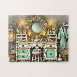 Puzzle Armario de Vanidad de Spa Shabby Chic Wellness
