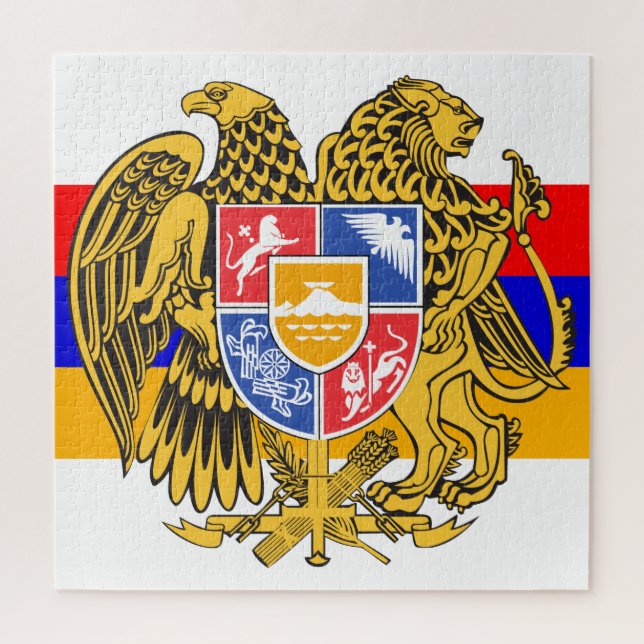 Puzzle armenia emblem (Vertical)