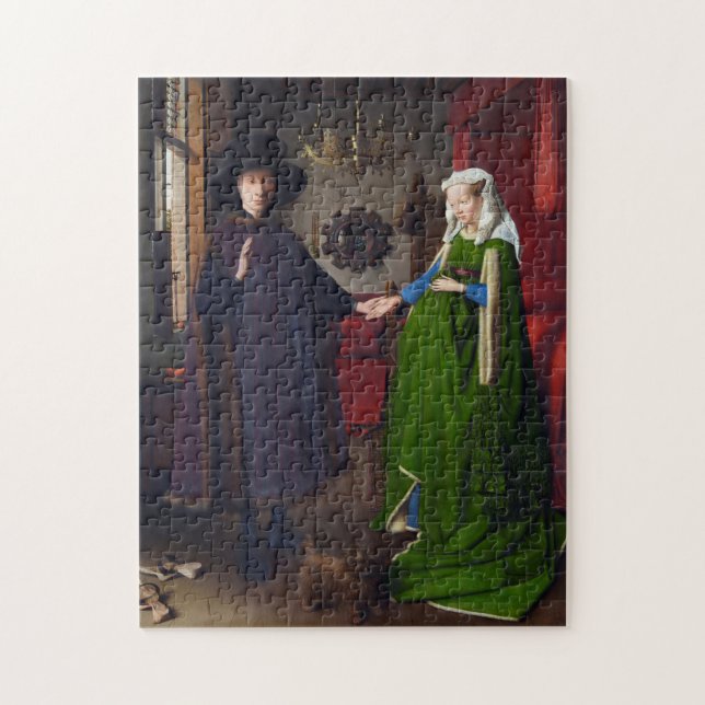 Puzzle Arnolfini Portrait・Jan van Eyck (Vertical)