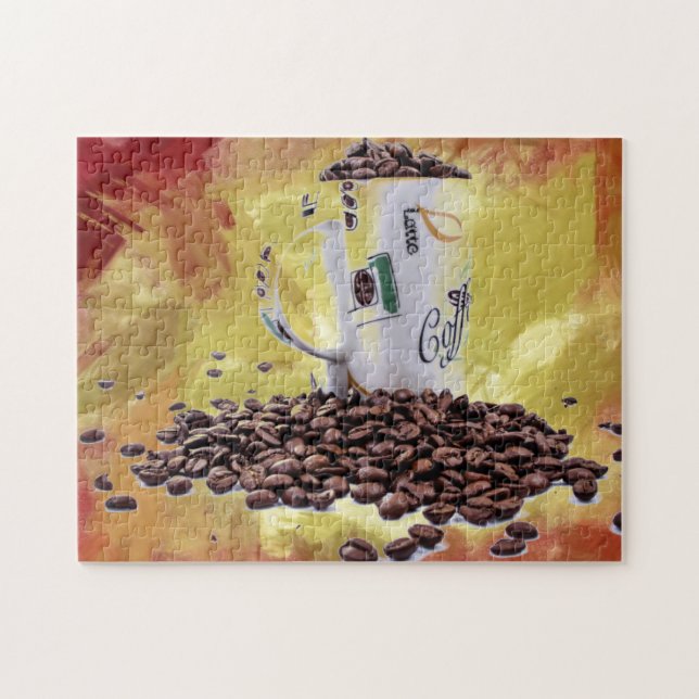 Puzzle Aroma del café (Horizontal)