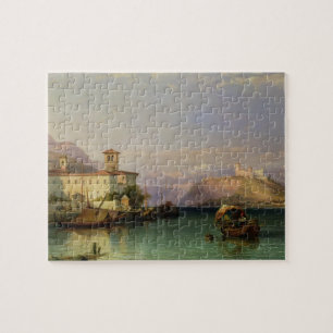 Puzzle Arona y el castillo de Angera, lago Maggiore, 185