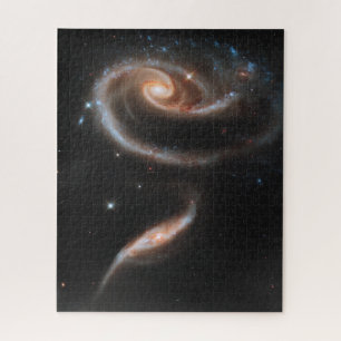 Puzzle Arp 273 Interactuando Galaxias En Andromeda.
