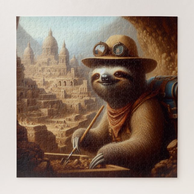 Puzzle Arqueólogo Sloth (Vertical)