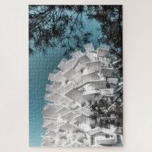 Arquitectura contemporánea única de 1000 piezas pa