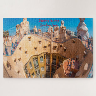 Puzzle Arquitectura de Gaudí Barcelona.