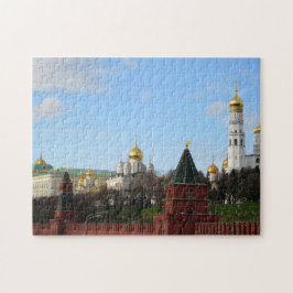 Puzzle Arquitectura del Kremlin en Moscú, Rusia