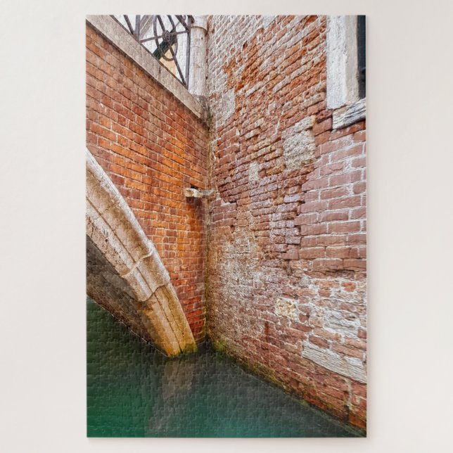 Puzzle Arquitectura del muro de ladrillo del puente del C (Vertical)