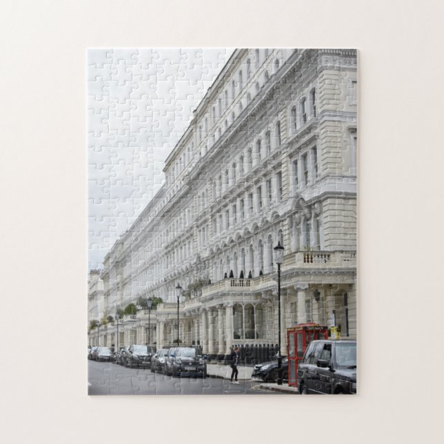 Puzzle Arquitectura Kensington Chelsea Londres (Vertical)