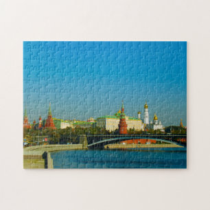 Puzzle Arquitectura paisajística del Kremlin Moskva en Mo