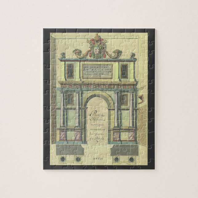 Puzzle Arquitectura renacentista de entrada de puerta de  (Vertical)