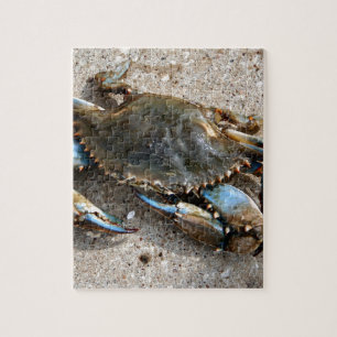 Puzzle Arrastre del cangrejo azul