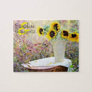 Puzzle Arreglo de girasoles Sunshine & Happiness