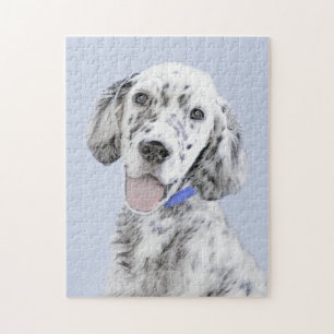 Puzzle Arreglo de inglés azul Belton Pintura de perro