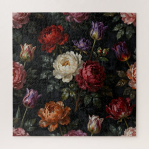 Puzzle Arreglo floral de tulipanes peonía Moody