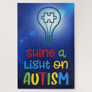 Puzzle Arrojar una luz al autismo