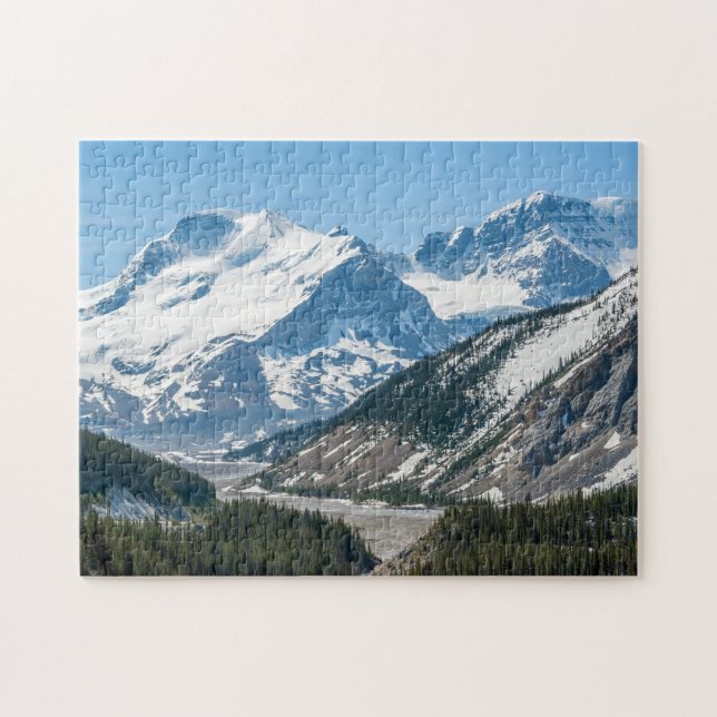 Puzzle Arroyo a lo largo de la autopista Icefields Parkwa (Horizontal)