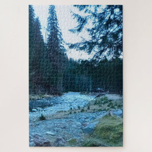Puzzle Arroyo de Montaña Torrencial – Naturaleza Salvaje