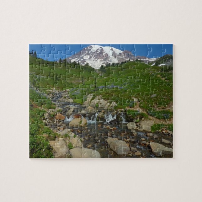 Puzzle Arroyo Edith en el Parque Nacional Mount Rainier (Horizontal)