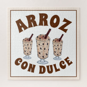 Puzzle Arroz con Dulce Pudding De Cocinero Puertorriqueño
