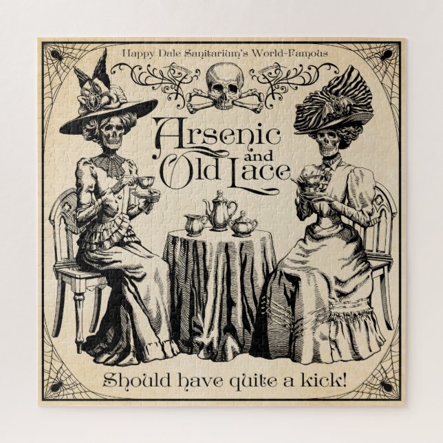 Puzzle Arsénico y antiguo encaje (Vertical)