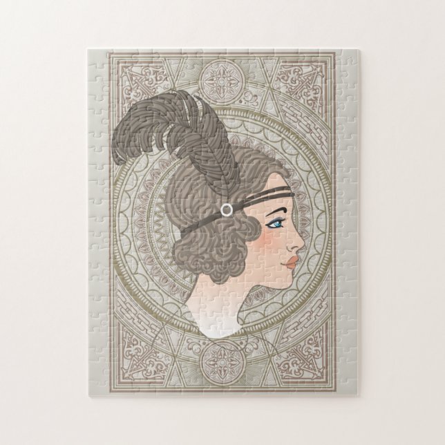 Puzzle Art Deco vintage (Vertical)