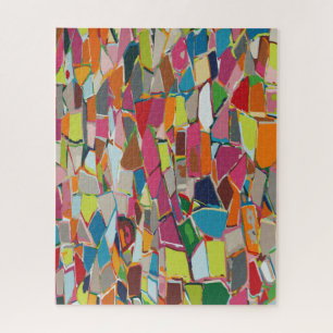 Puzzle Art Moderno Deco Geométrico Multi-color Jigsaw Puz