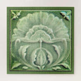 Puzzle Art Nouveau jugendstil diseño de baldosas de flore