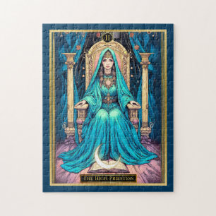 Puzzle Art Nouveau Tarot, la alta sacerdotisa