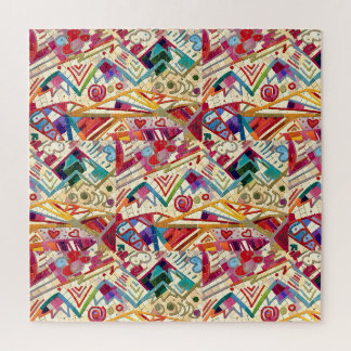 Puzzle Arte abstracto brillante