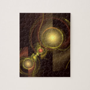 Puzzle Arte abstracto de conexión íntima