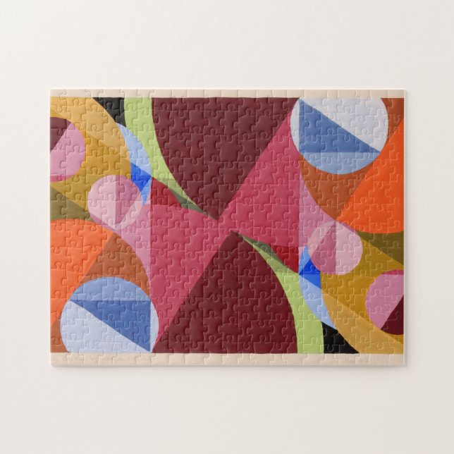 Puzzle Arte abstracto de Joseph Schillinger (Horizontal)