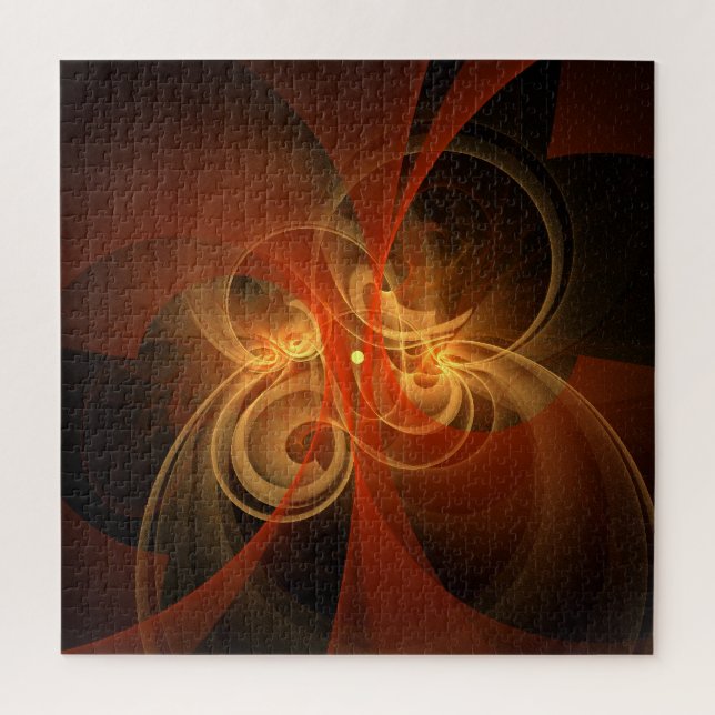 Puzzle Arte abstracto de magia matutina (Vertical)