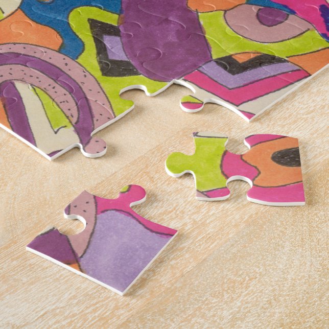 Puzzle Arte abstracto de "Samba" (Lado)