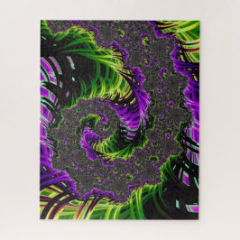 Puzzle Arte Abstracto Fractal Espiral Psicodélico Eclécti